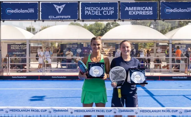 Padel, Open FITP Bari: Ciabattoni-Aima trionfano ancora nel femminile, domani la finale maschile