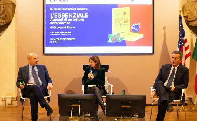 Fondazione Lottomatica presenta "L'essenziale" di Giovanni Floris