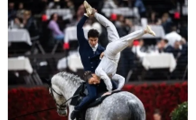 Equitazione, Coppa del Mondo di Volteggio: Rebecca Greggio e Davide Zanella, un Pas de deux tutto d’oro