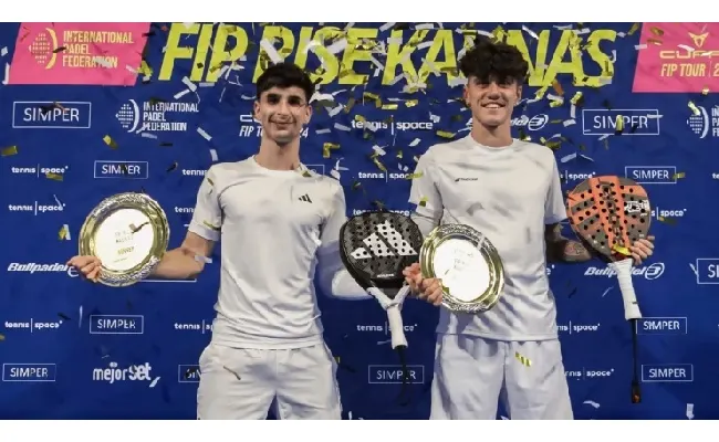 Padel, FIP Rise Kaunas: festeggiano gli italiani Abbate e Graziotti