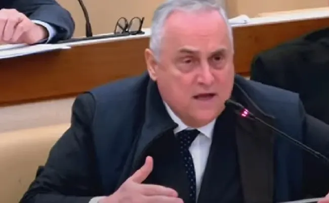 Calcio, Lotito (Forza Italia): “Stop a sponsorizzazione del betting strumentale e senza senso”