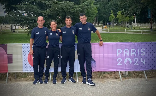 Equitazione, Parigi 2024: l'Italia Team del concorso completo arrivato a Versailles