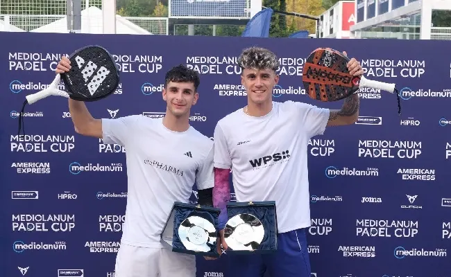 Mediolanum Padel Cup, doppio colpo azzurro a venti giorni dal mondiale