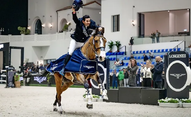 Equitazione, salto ostacoli: Guido Grimaldi firma il Gran Premio di Coppa del Mondo di Abu Dhabi