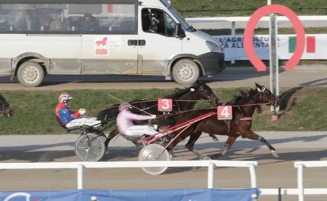 Ippica, all'Ippodromo Snai San Siro l'ultimo mercoledì di trotto di gennaio regala un po' di Sole a Myrena che vince il Premio Acciaio, la corsa con più dotazione della 9^ giornata stagionale