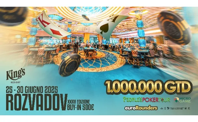 Microgame, People’s Poker Tour 36ª edizione: montepremi da 1 milione di euro