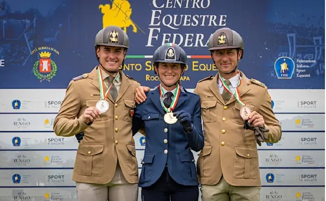 Equitazione, Campionati Italiani Concorso Completo: a Evelina Bertoli la medaglia d’oro