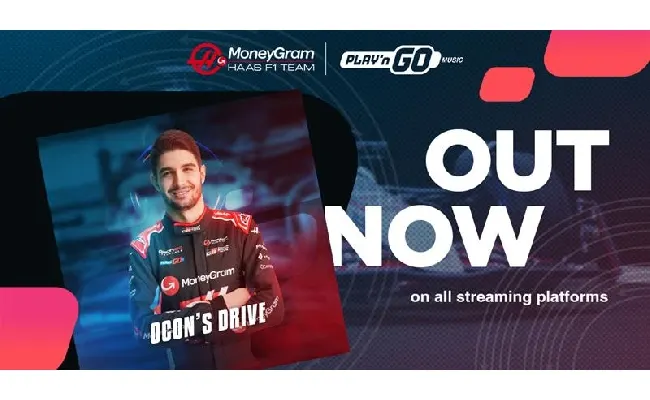 Play'n GO Music e MoneyGram: il team Haas F1 lancia la playlist di Esteban Ocon
