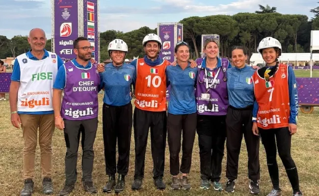 Equitazione, Italia medaglia d'argento nell’Europeo di endurance di Castiglione del Lago