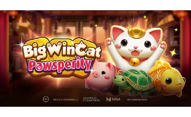Play'N'Go, il grande ritorno di Big Win Cat con una fortuna da capogiro