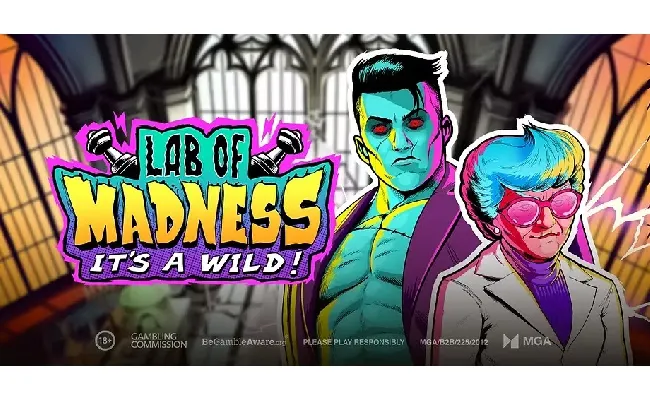 Play’n GO, disponibile da oggi la nuova slot 'Lab of Madness – It’s a Wild'