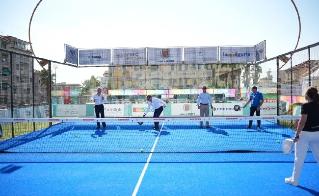 Sanremo Padel Tour: piazza Colombo accende lo spettacolo L'applauso delle istituzioni: "Un evento che fa crescere il territorio"