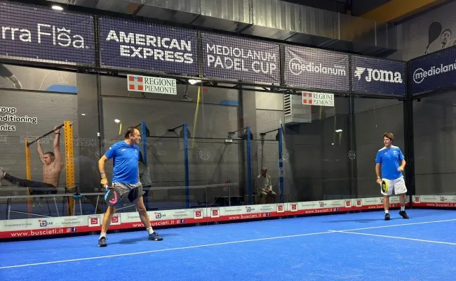 Mediolanum Padel Cup, la visita del presidente Cirio: "Socialità elemento fondante del padel. Il boom in Piemonte? E' uno sport divertente che anche io pratico con passione"