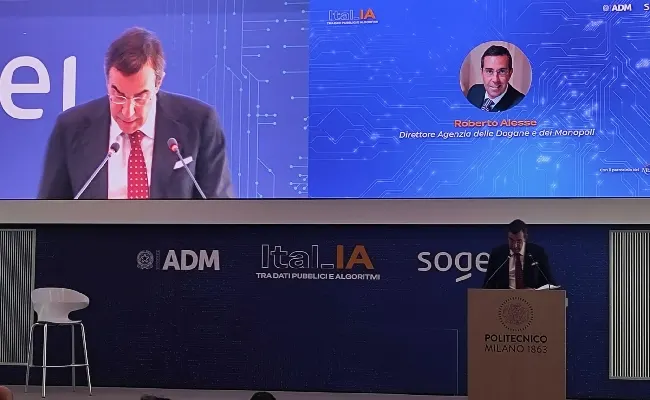 Convegno “Ital_IA”, Alesse (Dg Adm): “L'Agenzia delle Dogane è una delle più grandi piattaforme di dati al servizio del gioco pubblico”