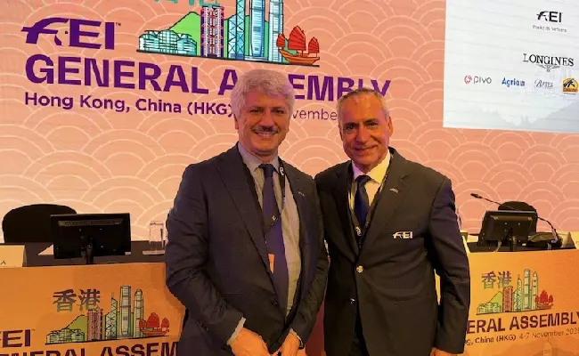 Sport Equestri: il segretario generale della FISE Simone Perillo eletto nel Board della FEI, Federazione Equestre Internazionale
