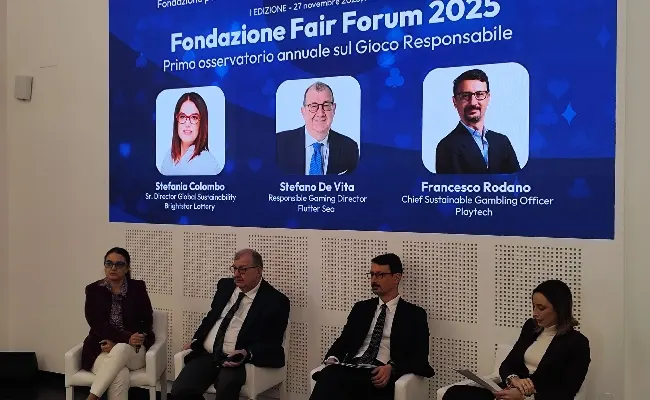 Fondazione Fair Forum, De Vita (Flutter): “Il gioco responsabile non è solo un problema dei giocatori, i concessionari devono comunicare meglio cosa fanno”