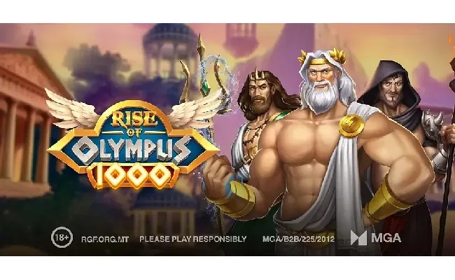 Play'n GO, "Rise of Olympus 1000" carica gli dei