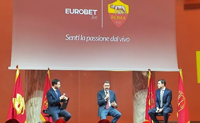 Calcio, Eurobet.live sponsor di maglia della Roma fino al 2028-2029