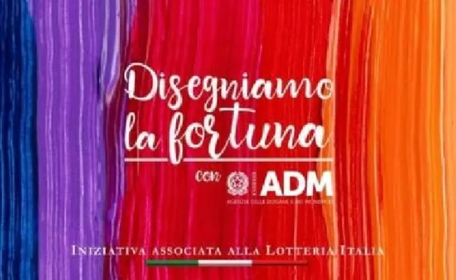 Lotteria Italia 2026, al via il nuovo concorso "Disegniamo la fortuna con Adm": spazio agli artisti con disabilità