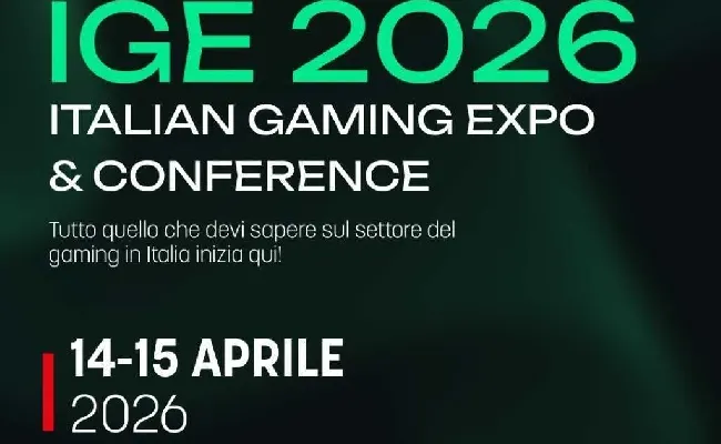 IGE 2026: il 14 e 15 aprile a Roma la sfida del gaming tra regole, innovazione e sicurezza