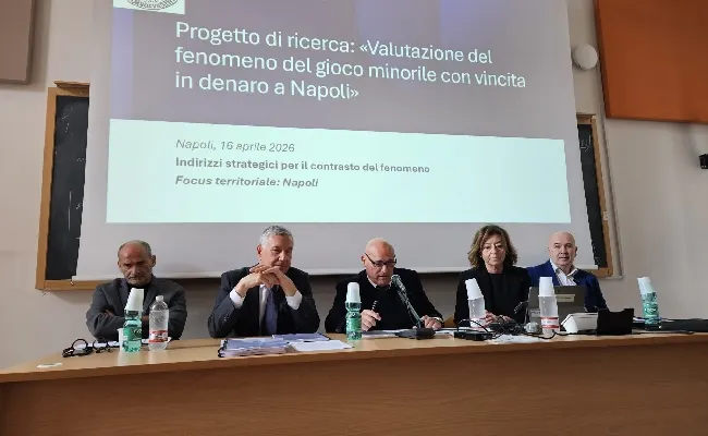 Egp-Fipe, gioco minorile: a Napoli 1 su 3 coinvolto, pubblicati i nuovi dati