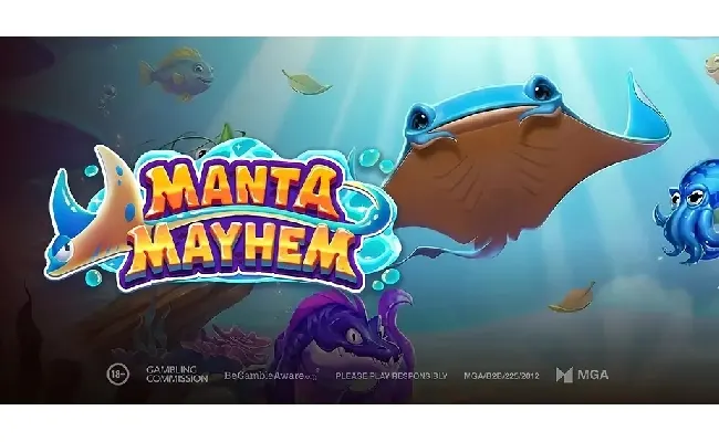 Play'n GO, Manta Mayhem scatena il caos in una baia piena di vongole