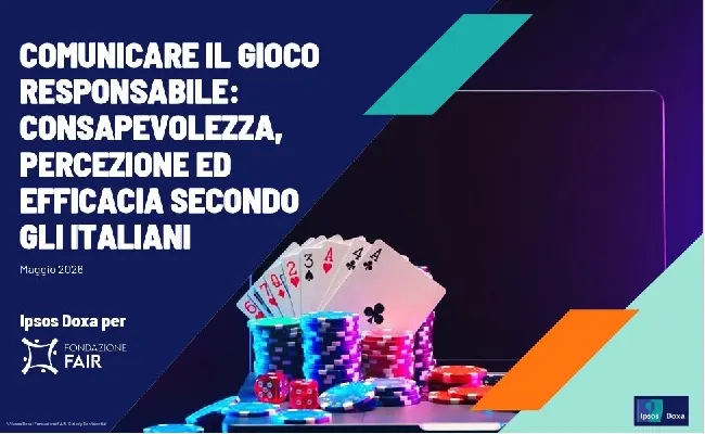 Gioco responsabile, ricerca Ipsos-Doxa: “Il 37% degli utenti non ricorda i messaggi, stile comunicativo non adeguato”
