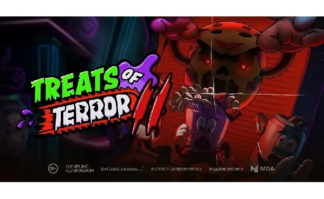Play'n GO: "Treats of Terror II" trasforma una sala giochi anni '80 in un horror a base di snack