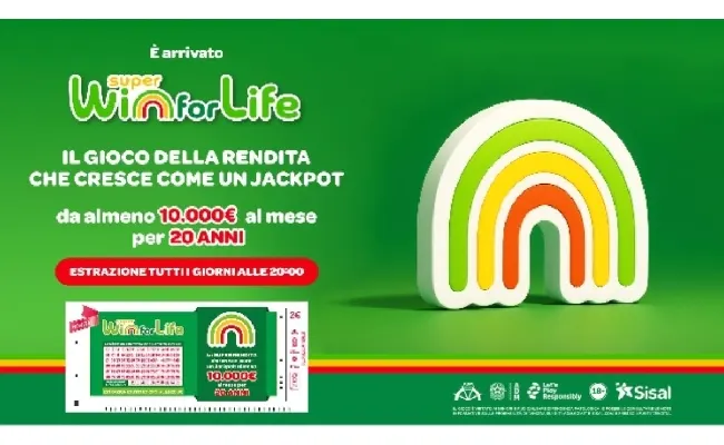 Super Win for Life, estrazione di mercoledì 29 luglio 2026: la combinazione vincente